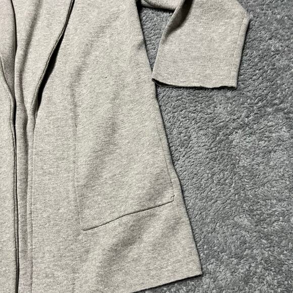 J.Crew Sweater Blazer Womens XS Sophie Preppy Academia J0244 Gray Wool Blend - Picture 2 of 8